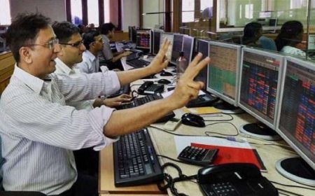 शेयर बाजार में मजबूती: सेंसेक्स 335 अंक चढ़कर 77,269 पर बंद
