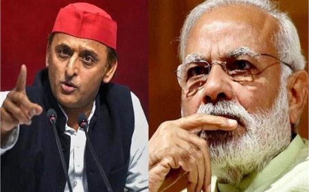 PM मोदी की सोना वाली अपील पर अखिलेश यादव का पलटवार, बोले- “देश के लिए असली संकट भाजपा”