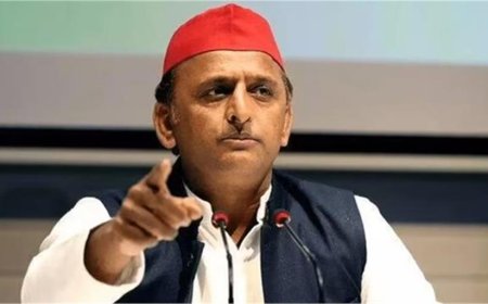अखिलेश यादव का योगी सरकार पर तंज, बोले- क्या अब मंत्रियों के विभाग भी ऊपर से तय होंगे?