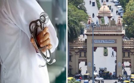 खाने की नली में 20 दिन तक फंसा रहा नकली दांत, BHU डॉक्टरों ने एंडोस्कोपी से बचाई मरीज की जान