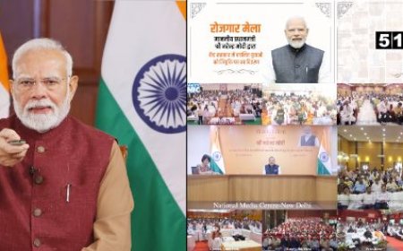 रोजगार मेले में PM मोदी का बड़ा संदेश: ‘विकसित भारत’ की ताकत बनेंगे युवा, 51 हजार युवाओं को मिले नियुक्ति पत्र