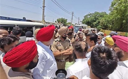 बरनाला में मतदान के दौरान बवाल, पोलिंग बूथ पर पथराव में भाजपा नेता घायल