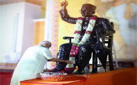 वीर सावरकर की 143वीं जयंती पर PM Modi ने दी श्रद्धांजलि, कहा- राष्ट्र निर्माण में उनका योगदान अमूल्य