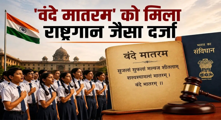 ‘वंदे मातरम्’ को राष्ट्रगान जैसा दर्जा? कैबिनेट मंजूरी के दावे पर स्थिति साफ
