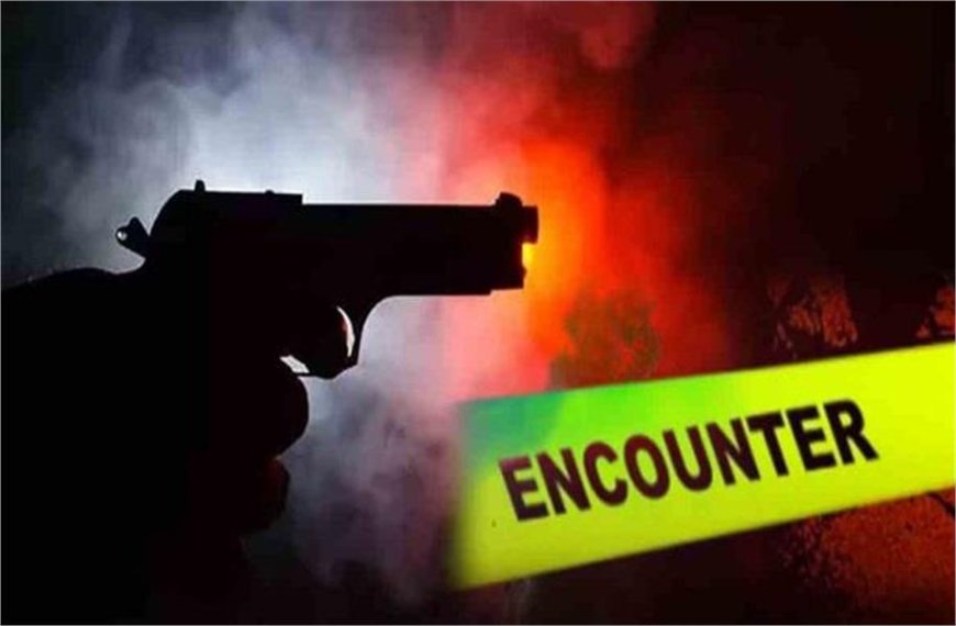 दिल्ली के प्रहलादपुर में पुलिस- बदमाश मुठभेड़, लंबे समय से फरार वांछित अपराधी गिरफ्तार