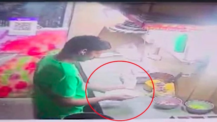 नोएडा के पिज्जा आउटलेट में शर्मनाक हरकत का VIDEO वायरल, कर्मचारी गिरफ्तार होने के बाद मचा हड़कंप