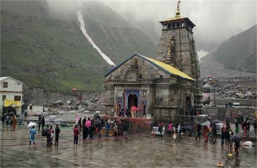 उत्तराखंड में मौसम का अलर्ट, केदारनाथ-बद्रीनाथ समेत कई इलाकों में आंधी-तूफान और बिजली गिरने की चेतावनी