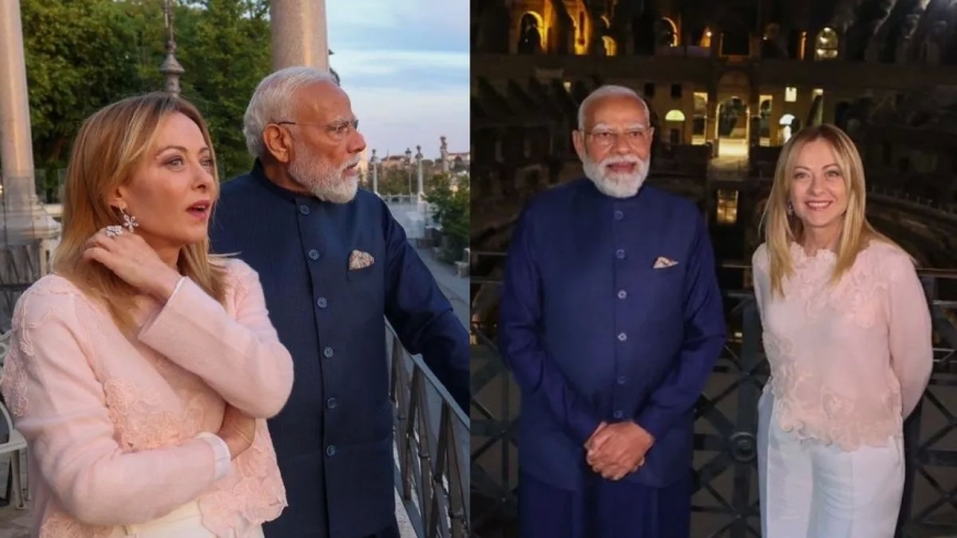 प्रधानमंत्री मोदी ने इटली की पीएम जॉर्जिया मेलोनी को भारत आने का दिया न्योता, द्विपक्षीय संबंधों पर जोर