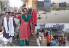 लखनऊ में बाढ़ का कहर, 50 हजार से ज्यादा घरों में पानी भरने की खबर
