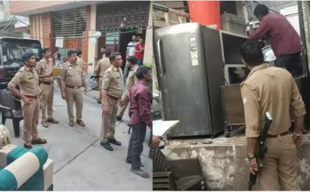 अंकित बालियान मर्डर केस में पुलिस का बड़ा एक्शन, भोलू समेत तीन फरार आरोपियों के घरों से सामान जब्त