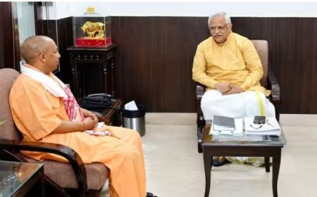राज्यसभा उम्मीदवारों पर अंतिम मंथन तेज, बीएल संतोष ने सीएम योगी से की मुलाकात
