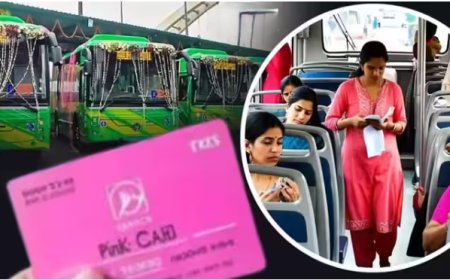 पिंक सहेली कार्ड के लिए दिल्ली के डिपो में महिलाओं की लंबी कतार