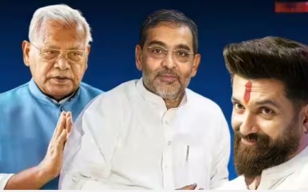 बीजेपी को झटका लगते ही क्यों मुखर हो जाते हैं NDA के साथी? जानिए चिराग-मांझी और उपेंद्र की सोची-समझी रणनीति