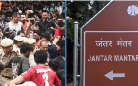 जंतर-मंतर पर प्रदर्शन की अनुमति खत्म, दिल्ली पुलिस का बड़ा फैसला