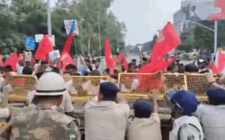 पटना में SIR और CEC के खिलाफ AISA-RYA का जोरदार प्रदर्शन