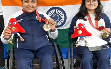पैरा एशियन गेम्स में भारत का धमाका , मोना को गोल्ड, अवनि को सिल्वर
