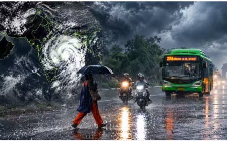 दिल्ली-NCR में बारिश-ओलों का अलर्ट, चक्रवात अर्नब से बदलेगा मौसम
