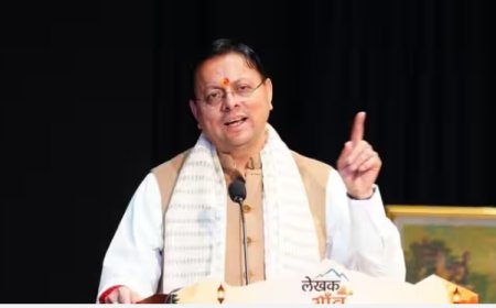 लेखक गांव महोत्सव में बोले CM धामी: शब्द राष्ट्र निर्माण के शस्त्र