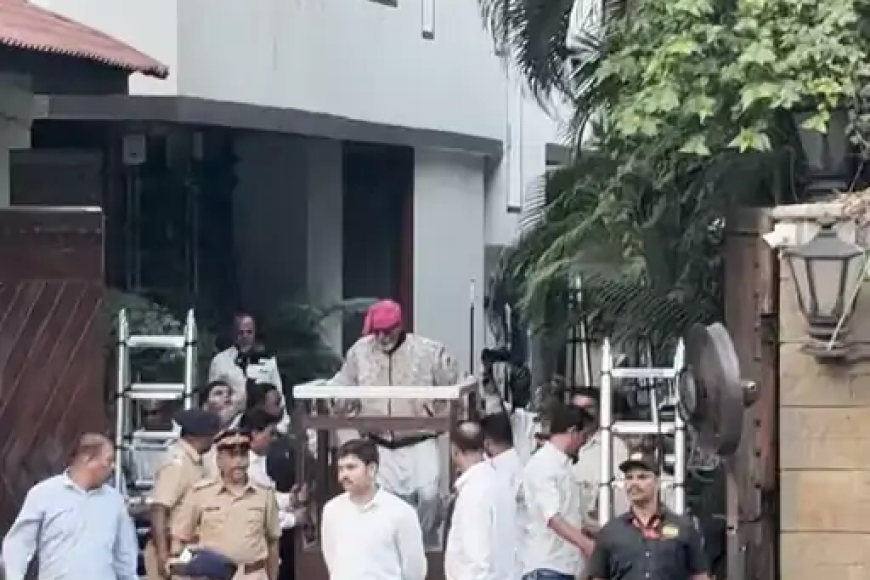 अमिताभ बच्चन के ‘जलसा’ बंगले को बम से उड़ाने की धमकी, मुंबई पुलिस ने बढ़ाई सुरक्षा