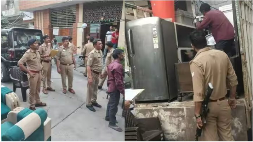 अंकित बालियान मर्डर केस में पुलिस का बड़ा एक्शन, भोलू समेत तीन फरार आरोपियों के घरों से सामान जब्त
