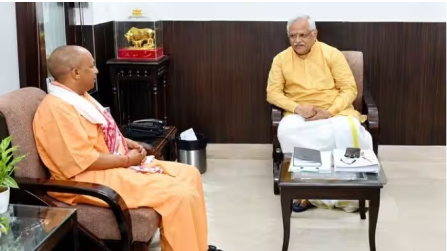 राज्यसभा उम्मीदवारों पर अंतिम मंथन तेज, बीएल संतोष ने सीएम योगी से की मुलाकात