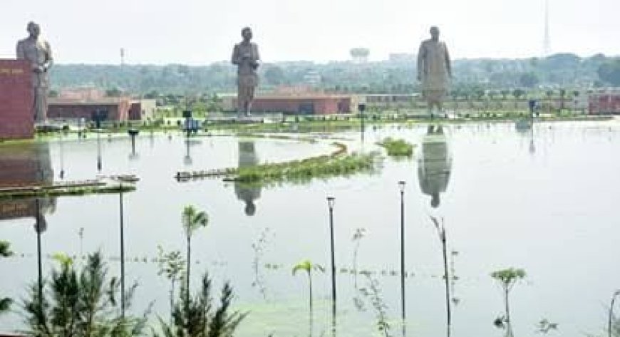 लखनऊ में बाढ़ से गंभीर हालात, 15 दिनों से संकट झेल रहे लोग