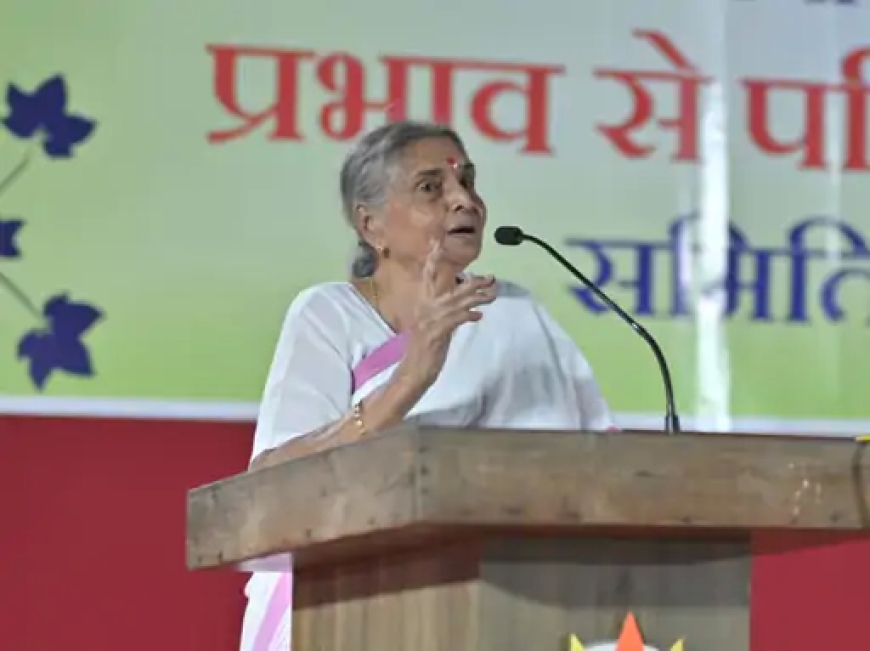 RSS महिला संगठन प्रमुख शांताकुमारी का जंतर-मंतर प्रदर्शन पर हमला