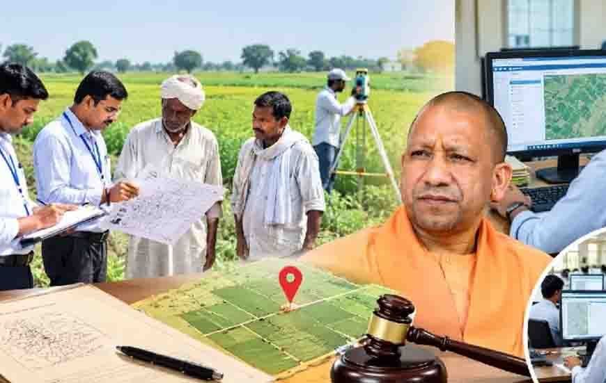 योगी सरकार में चकबंदी को रफ्तार, 8 साल में 3,192 गांवों का काम पूरा