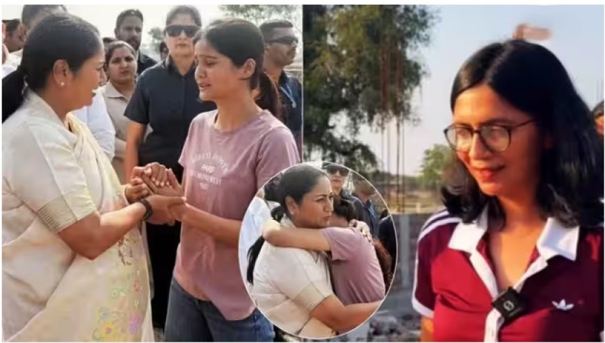 गौशाला टूटने पर CM रेखा गुप्ता के सामने रो पड़ीं जागृति मिश्रा, स्वाति मालीवाल ने दिए ₹15 लाख
