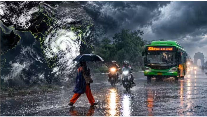 दिल्ली-NCR में बारिश-ओलों का अलर्ट, चक्रवात अर्नब से बदलेगा मौसम